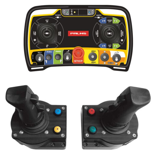 Sterowanie combo (radio + joysticki)