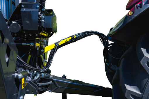 Prowadnik węży do nóg podporowych