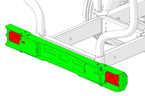 Stałe lampy tylne LED